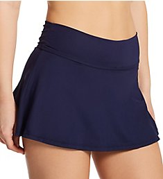 Anne Cole Live In Color Soft Wide Band Rock Swim Skirt MB41401