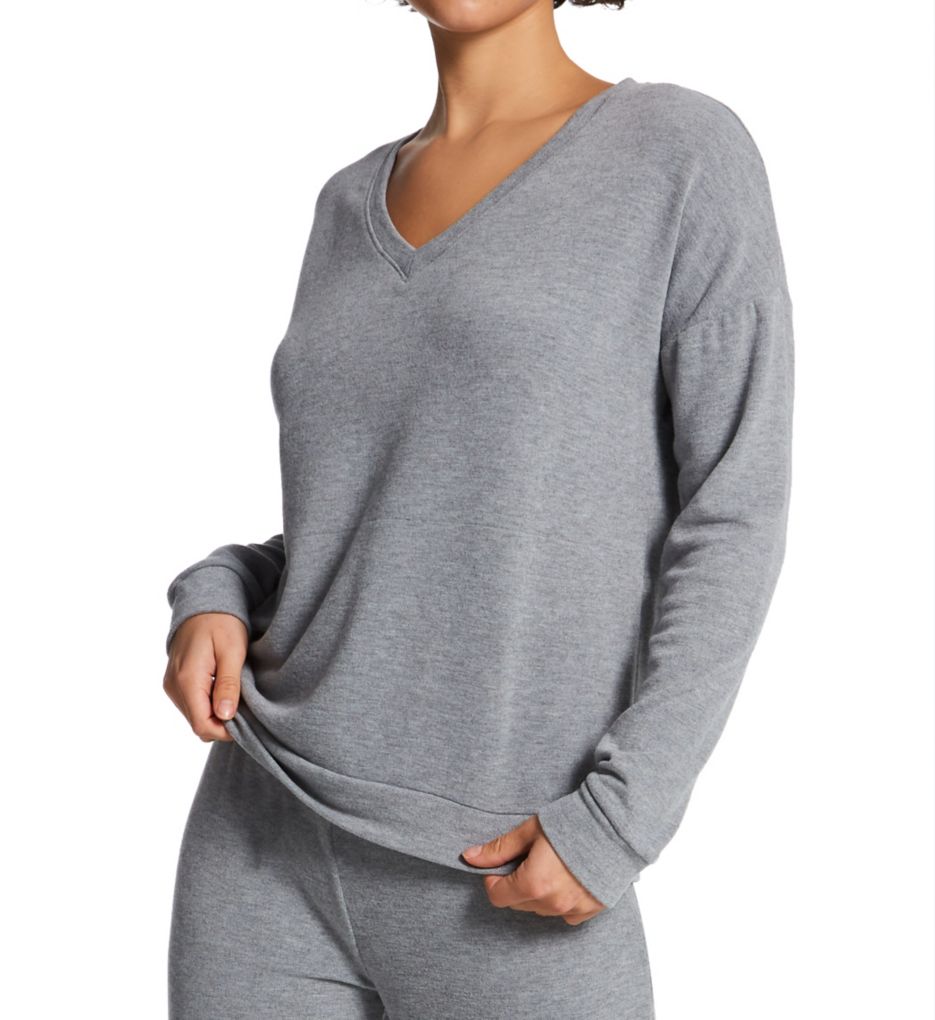 Aspen Dream Cozy V-Neck Top CLSTV