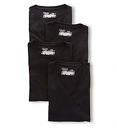 Chaps Essential V-Neck T-Shirts - 4 Pack CUVNP4