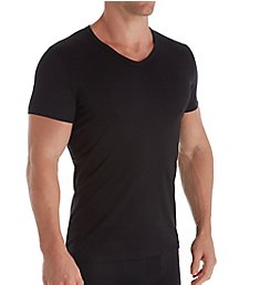 HOM Classic Cotton Blend V-Neck T-Shirt 400206