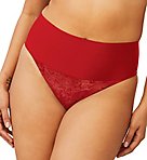 Maidenform Tame Your Tummy Lace Thong DM0049