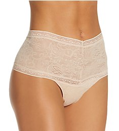 Maidenform Everyday Smooth High Waist Lace Thong DMTSTG