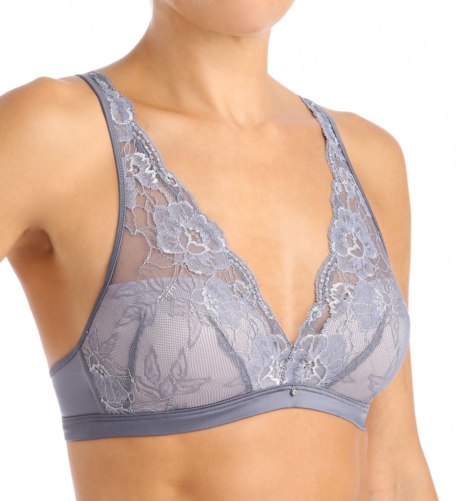 Maidenform Fit to Flirt Plunge Wirefree Allover Lace Bra MFD822 Maidenform Fit to Flirt Plunge Wirefree Allover Lace Bra MFD822