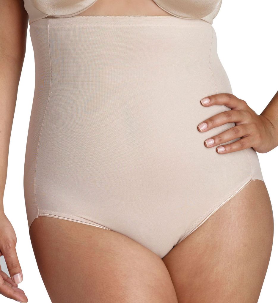 Naomi & Nicole Firm Control Plus Size Hi-Waist Brief 7775 Naomi & Nicole Firm Control Plus Size Hi-Waist Brief 7775
