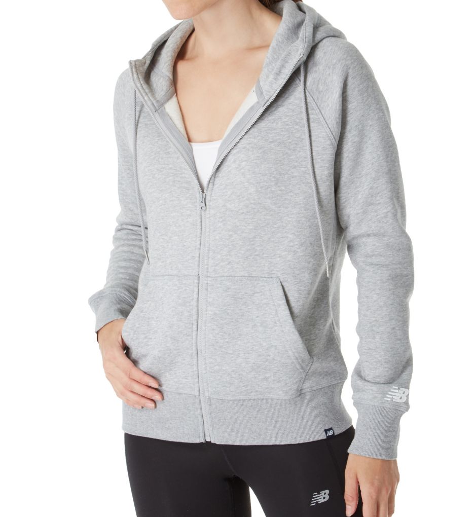 New Balance Essentials Full Zip Hoodie WJ73520 New Balance Essentials Full Zip Hoodie WJ73520
