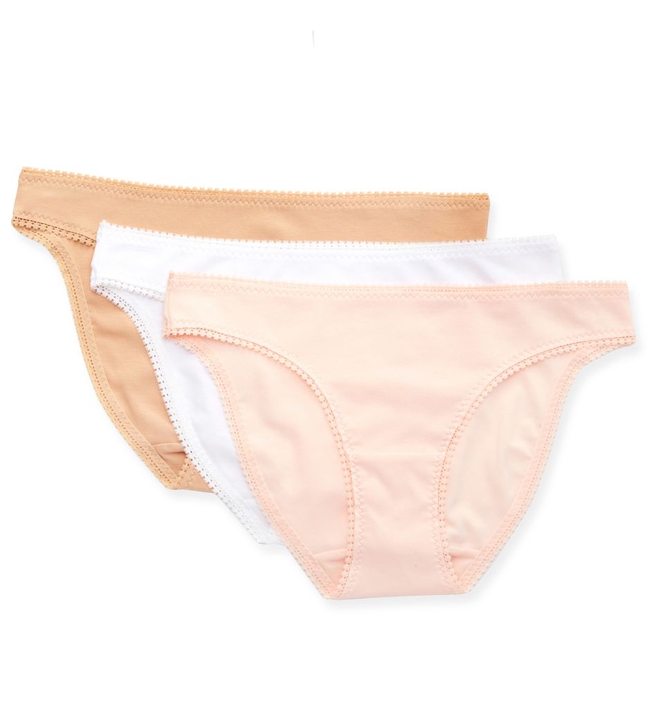 OnGossamer Cabana Cotton Hip Bikini Panty - 3 Pack 1402P3