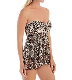 Profile by Gottex Wild Thing Bandeau Flyaway One Piece Swimsuit 2662045