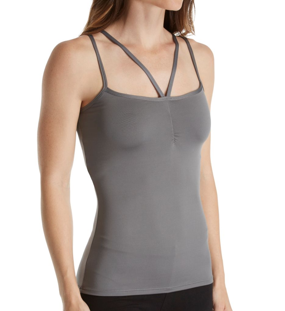 Rhonda Shear Strappy Cami with Shelf Bra 0016 Rhonda Shear Strappy Cami with Shelf Bra 0016
