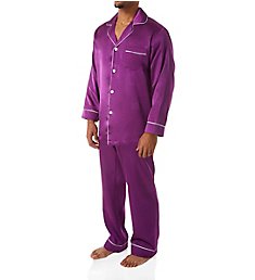 Stacy Adams Big Man Satin Lounge Set S21000B